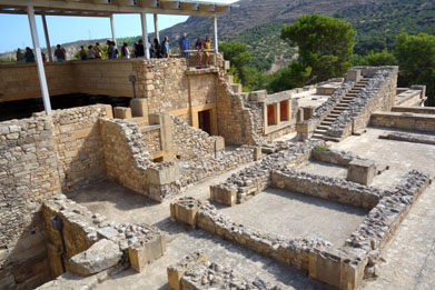 site de Knossos